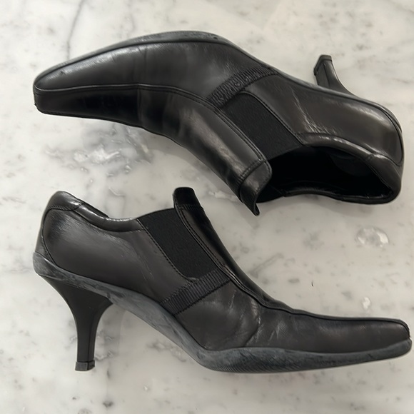 Prada Calzature Donna Nero Nappa Sport Booties size 37 - Picture 4 of 13